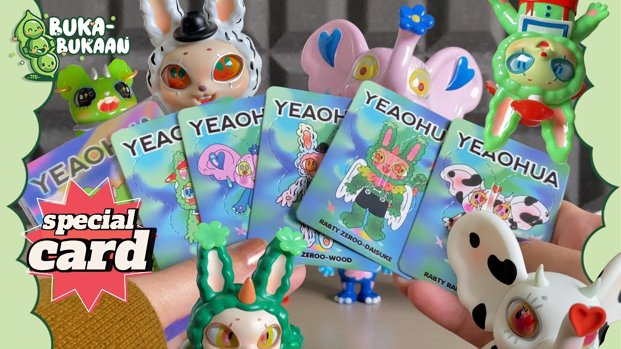 🌿✨ Unboxing Yeaohua: Agan Plant Fantasy Blindbox | Finding Unicorn ✨🌿