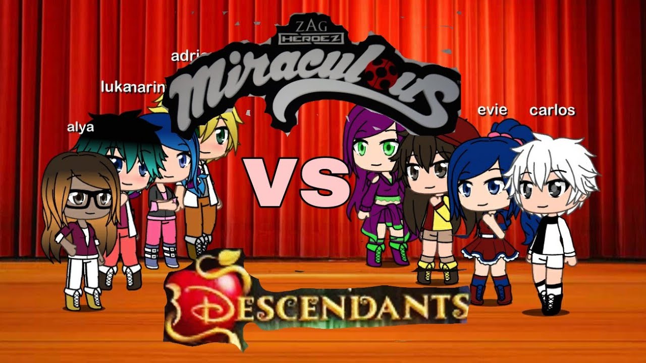 miraculous ladybug vs descendants singing battle (read description)