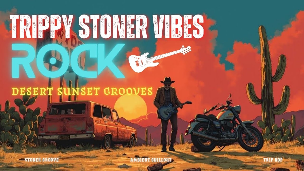 Psychedelic Desert Rock Jam | Trippy Stoner Vibes & Desert Sunset Grooves for a Deep Chill Journey