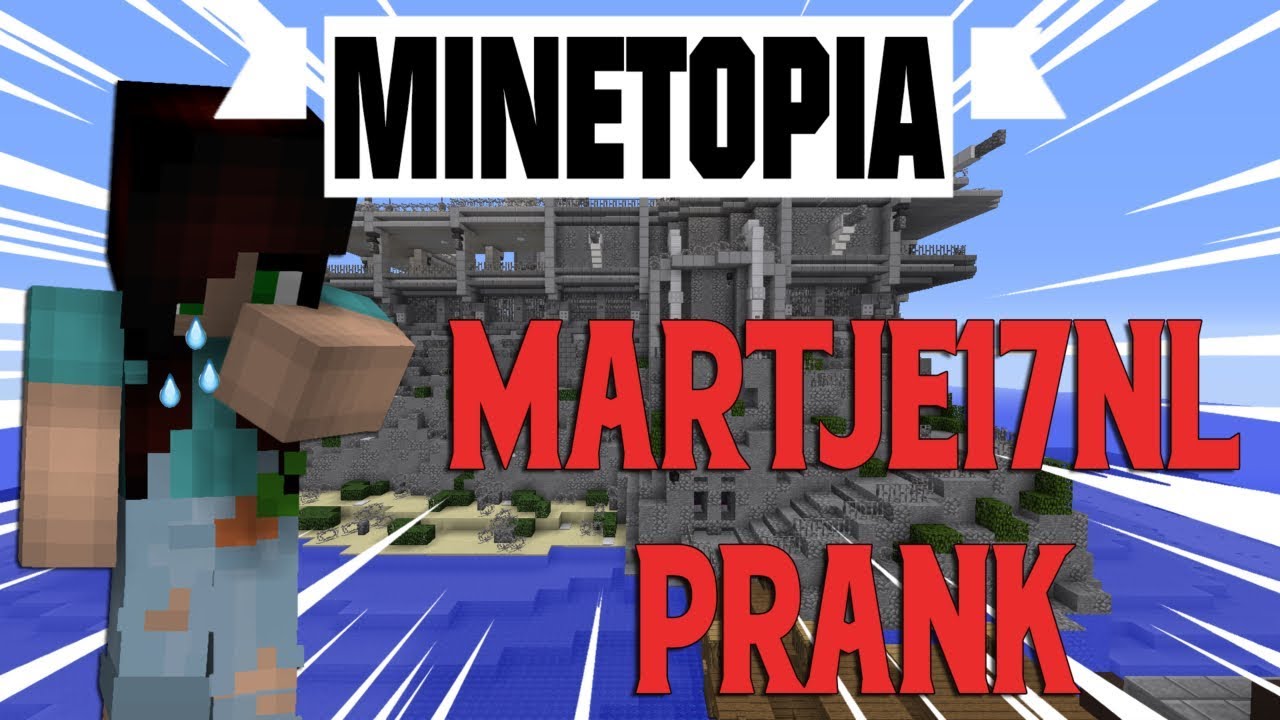 [MINETOPIA] OPGEPAKT & NAAR ALCATRAZ?! MARTJE17NL PRANK! ZE IS ALLES KWIJT!