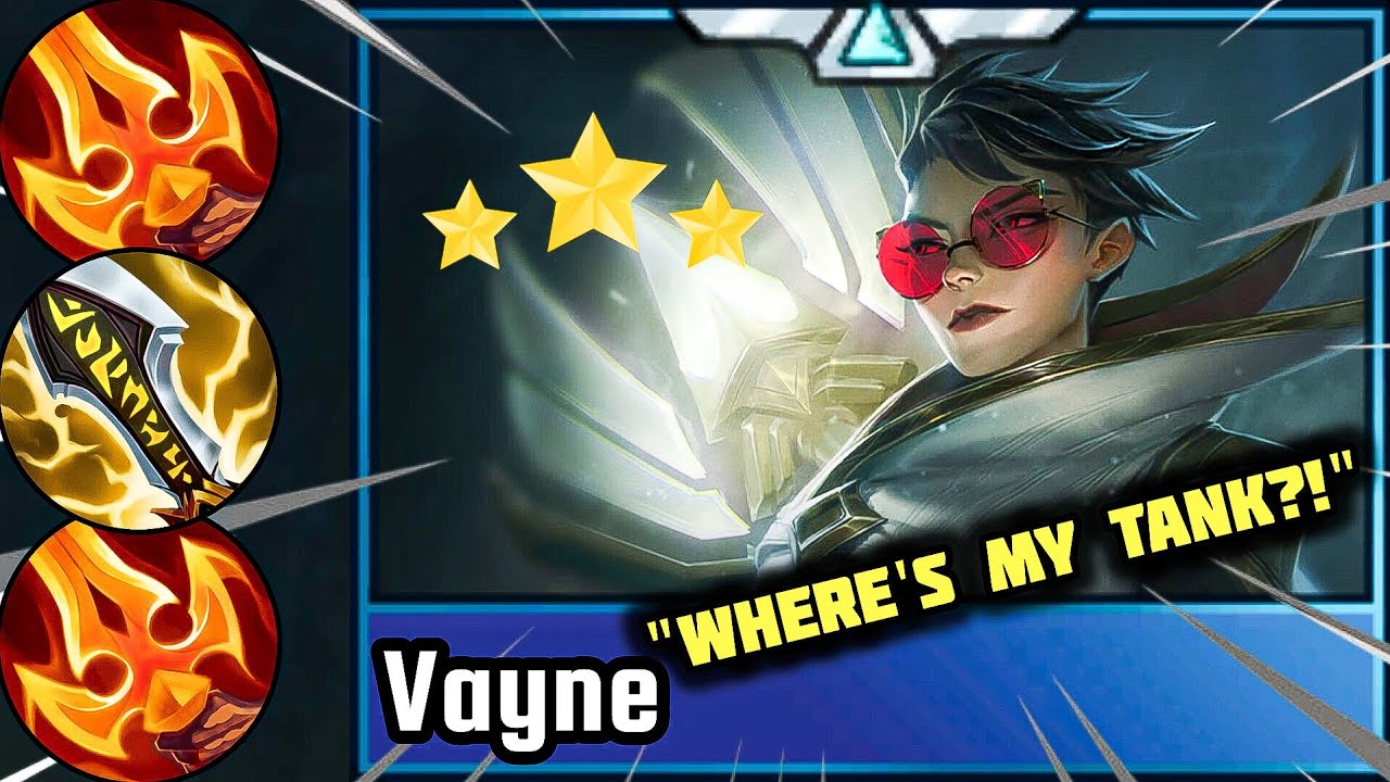 Vayne 3 Demacia GUARANTEES 1st PLACE! | Teamfight Tactics 