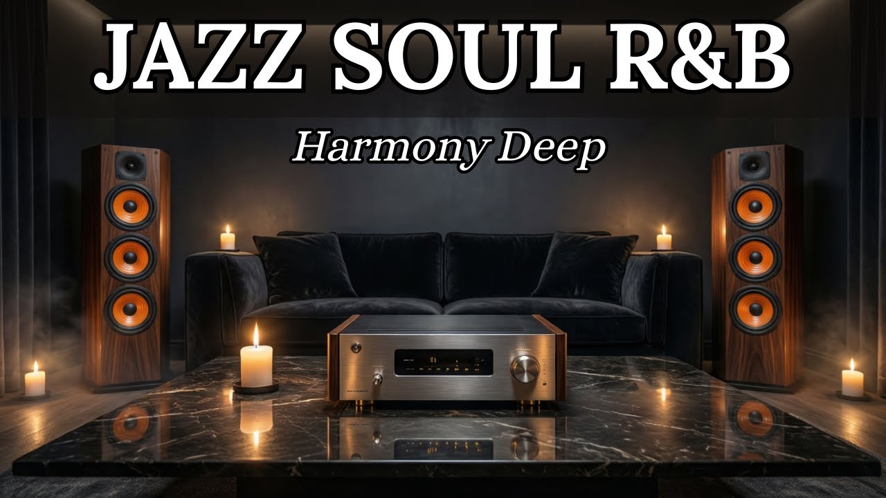 Jazz Soul & R&B Harmony Deep – Warm Lounge Music for Unwinding, Reflection, and Night Vibes 🛋️🌃🎷