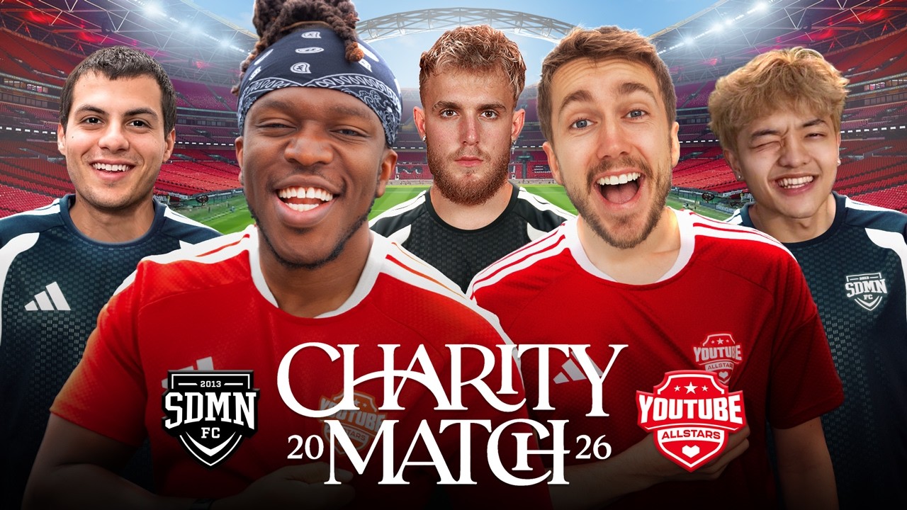 THE SIDEMEN CHARITY MATCH TEAMS!