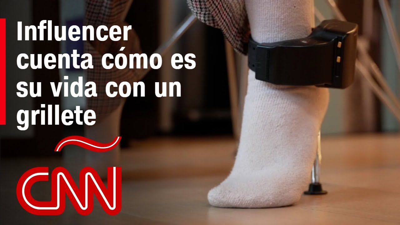 Influencer cuenta que ICE le puso un grillete electr&oacute;nico por olvidarse de tomar una foto de control