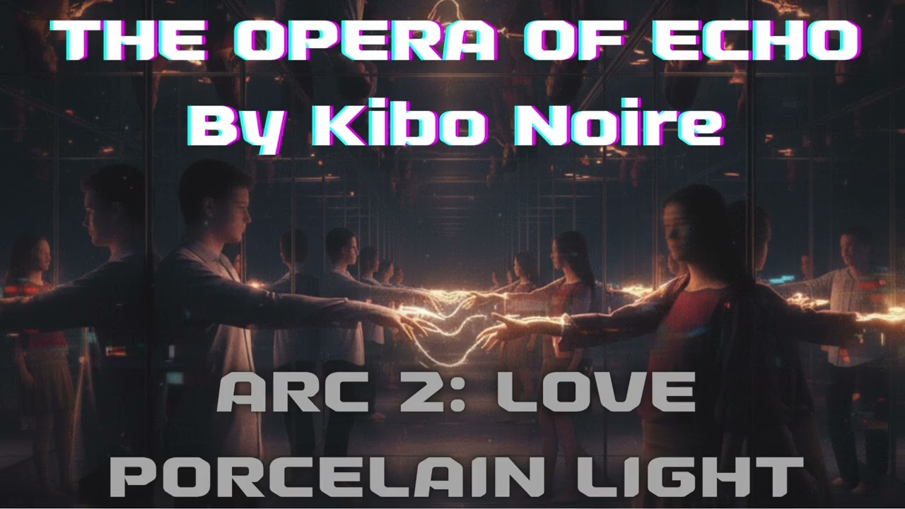 Kibo Noire - Porcelain light