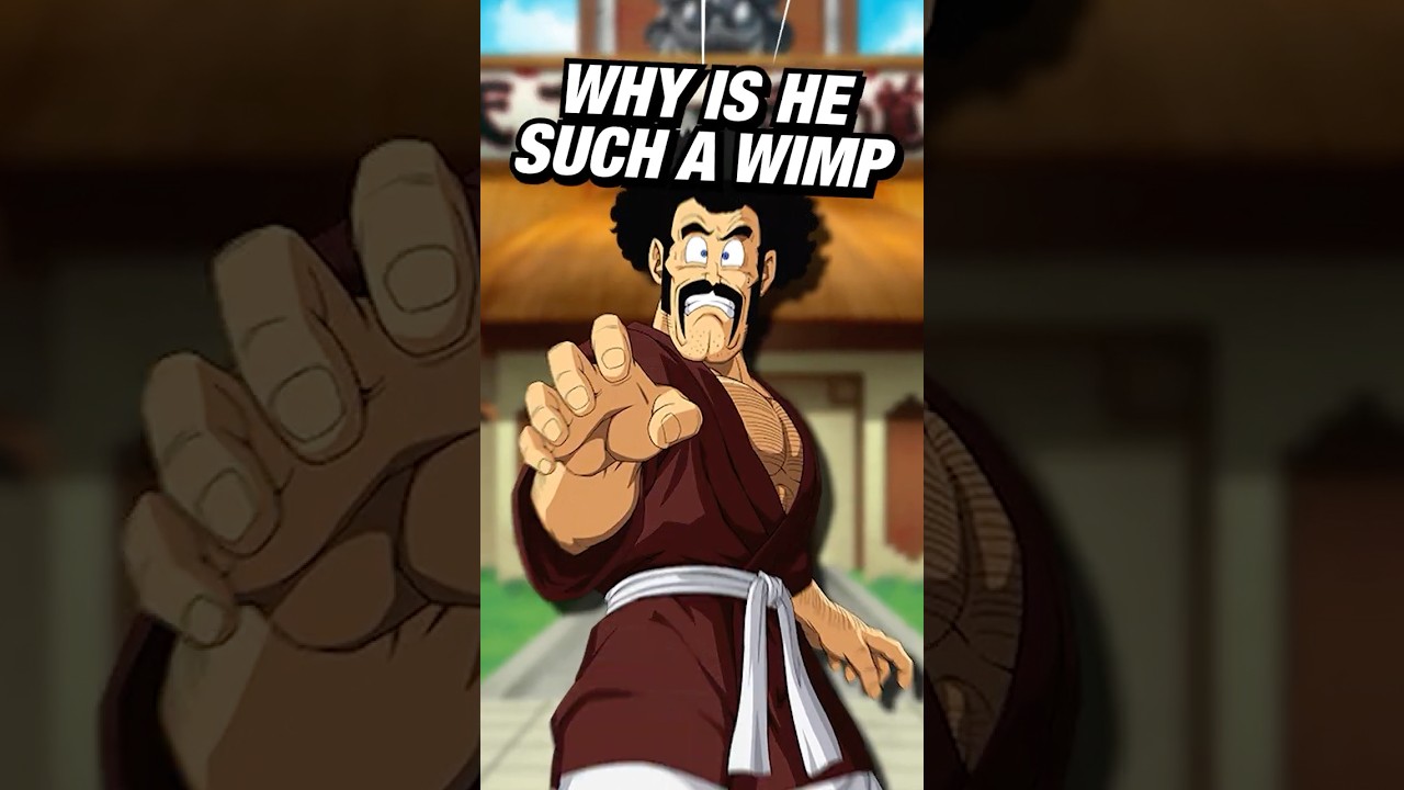 Why is Mister Satan (Hercule) Such a WIMP In Dragon Ball Z  #dragonball #goku #dbz