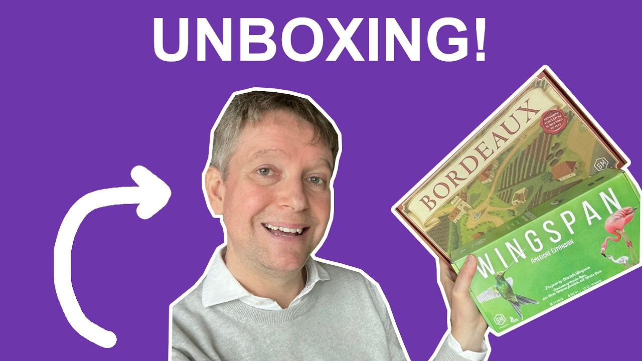 Le nuove espansioni per WINGSPAN e per VITICULTURE! Unboxing IGNORANTE!