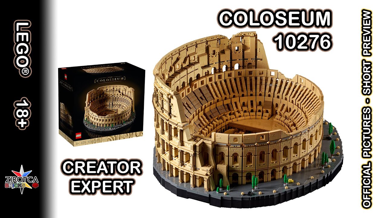 LEGO 10276 Colosseum - The Biggest LEGO set ever released | Official Pictures & Preview by Zirotca