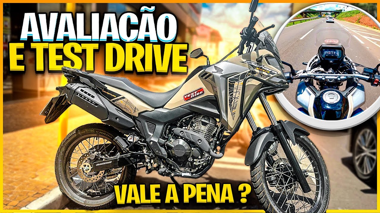 Acelerando a nova Honda sahara adventure no test drive | Vale a pena ?