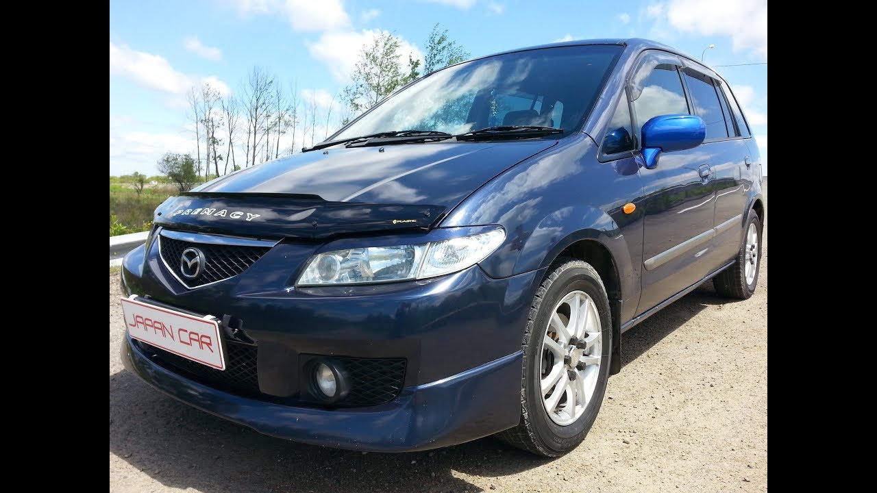 Mazda premacy замена чашки задней стойки часть 8