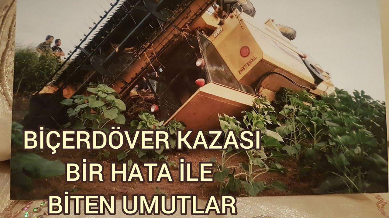BİÇERDÖVER KAZASI böyle şoför düşman başına. Acırsan acınacak hale düşersin
