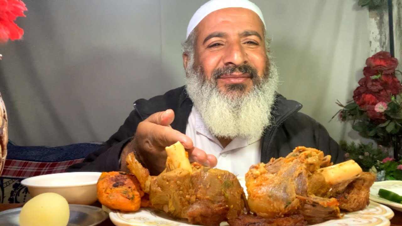 Bakri Ka Ghosht Eating | Molvi Eating