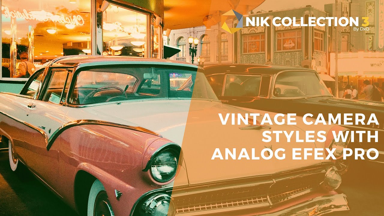 Creating Vintage Camera styles with Analog Efex Pro