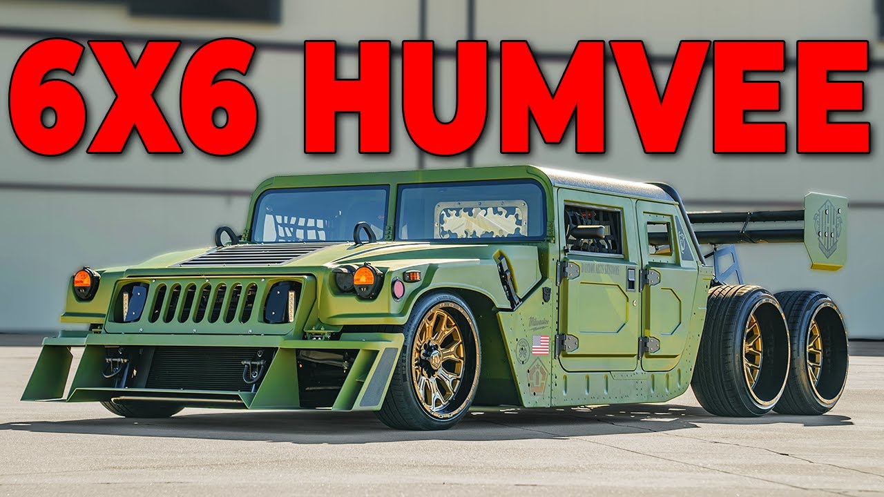 ПЕРВЫЙ в мире Humvee 6x6!!