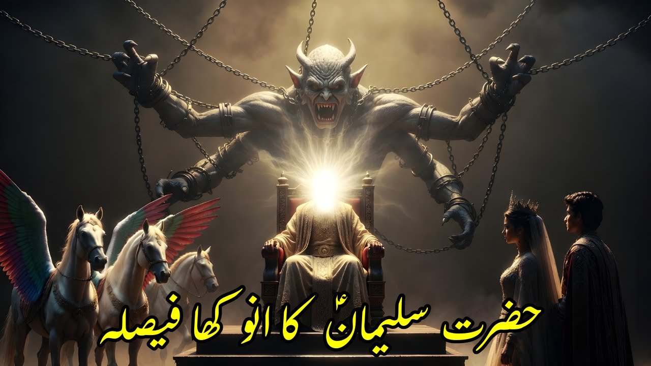 Hazrat Sulaiman AS ke Par Walay Ghoday | Taqdeer ka Faisla & Jin ka Waqia | Qasas-ul-Quran