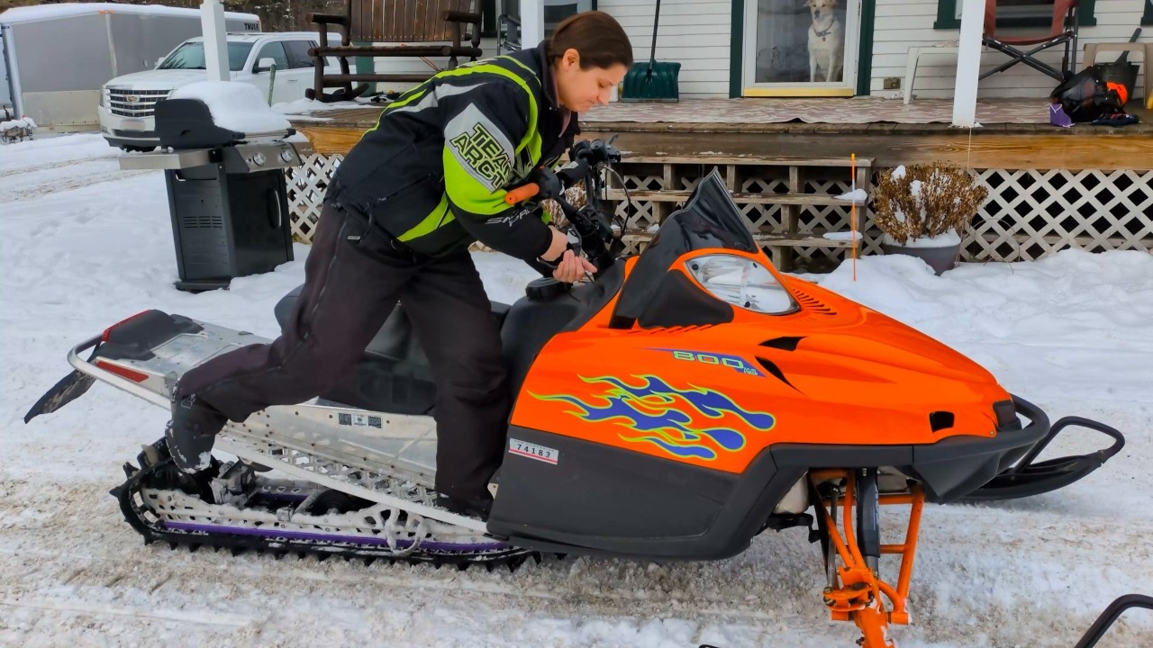 Can I even handle my new race sled? | NH Snowmobiling