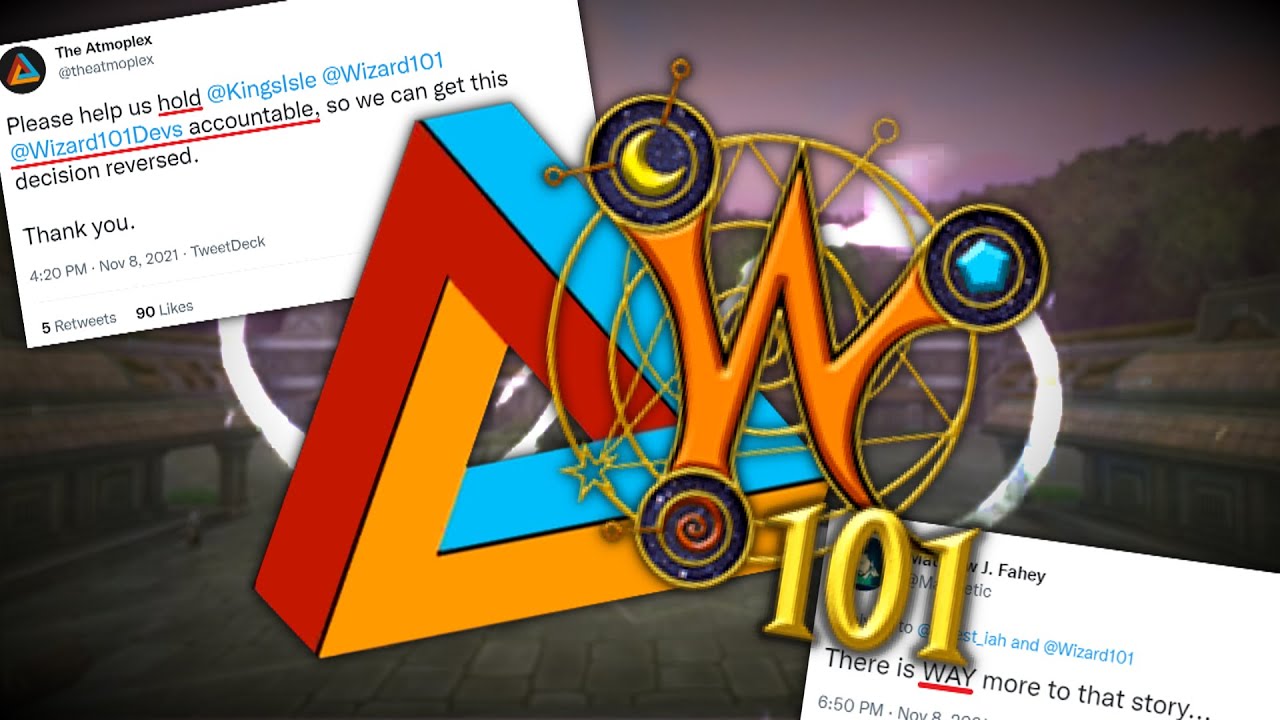 Data Miners Vs. Developers: Wizard101 Atmoplex Test-Realm Bans