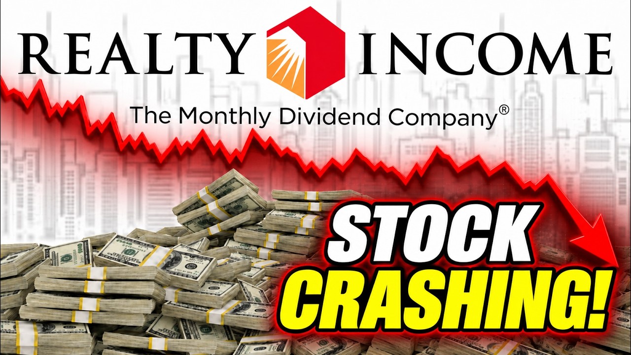 Акции Realty Income рушатся! | Анализ акций Realty Income (O)! |