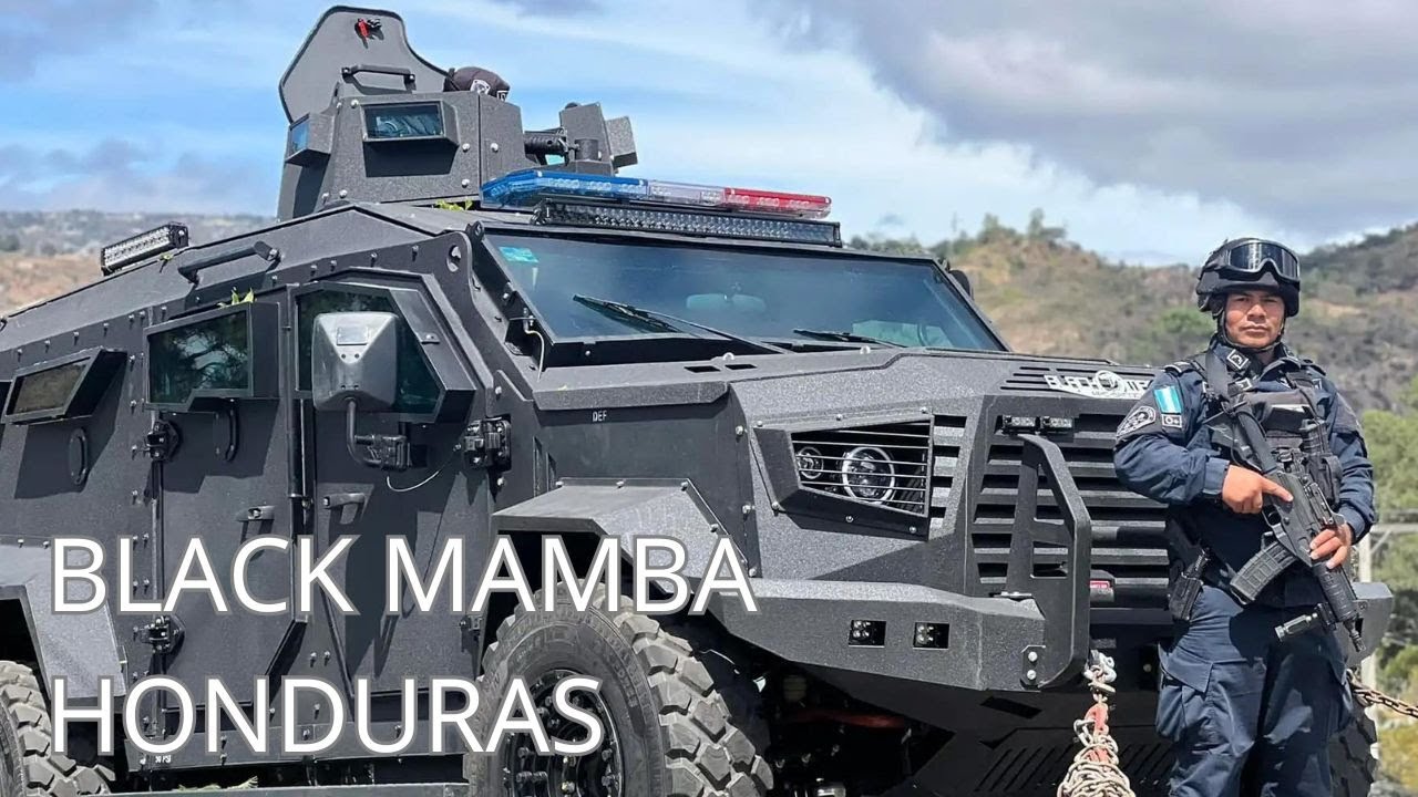 Honduras recibe dos Black Mamba Sandcat de 15 construidos en México