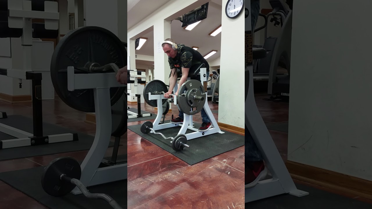 130lbs Preacher Curl.. Advice? Does it count? Bench seems high.. read description