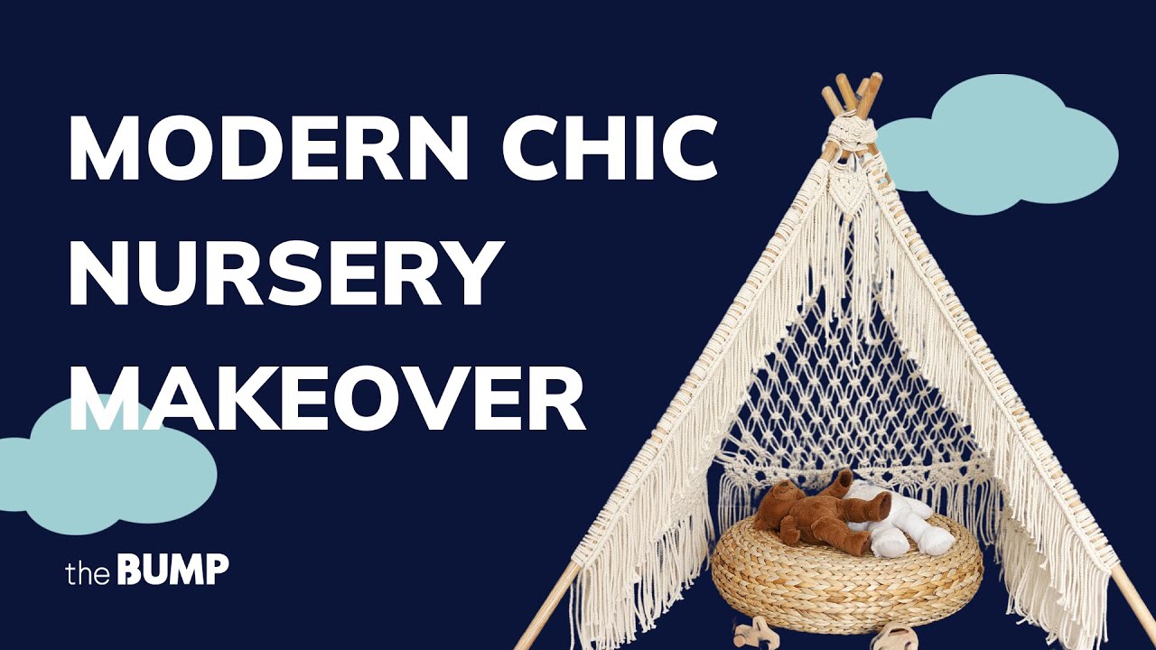 Modern Chic Nursery Makeover