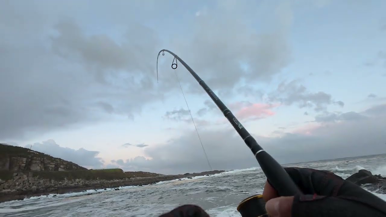Pescando entre temporales en Galicia 