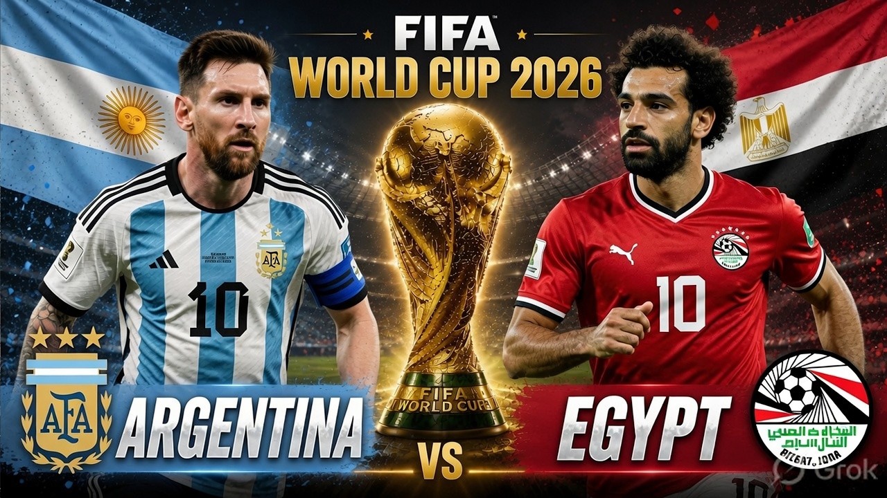 Argentina Vs Egypt LIVE | FIFA World Cup 2026 LIVE | FIFA World Cup 2026 LIVESCORE