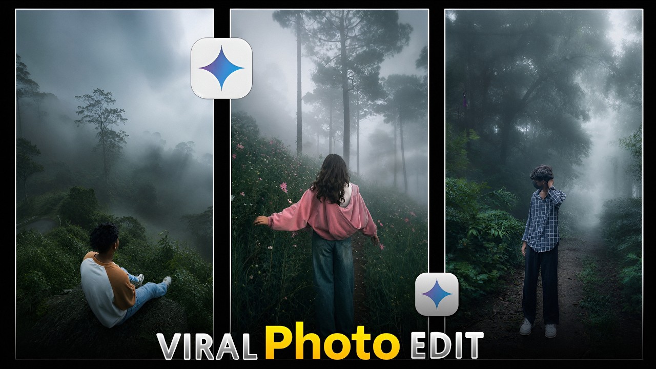 Instagram Trending Cinematic Ai Photo Editing Prompt | Cinematic Foggy Effect Photo Editing