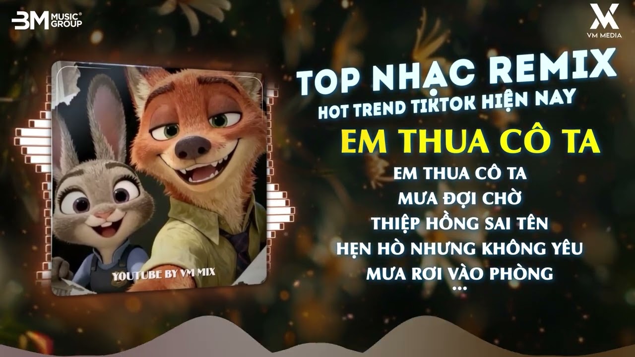 Em Thua Cô Ta, Mưa Đợi Chờ, Thiệp Hồng Sai Tên Remix - TOP Nhạc Remix TikTok Hay Nhất 2026