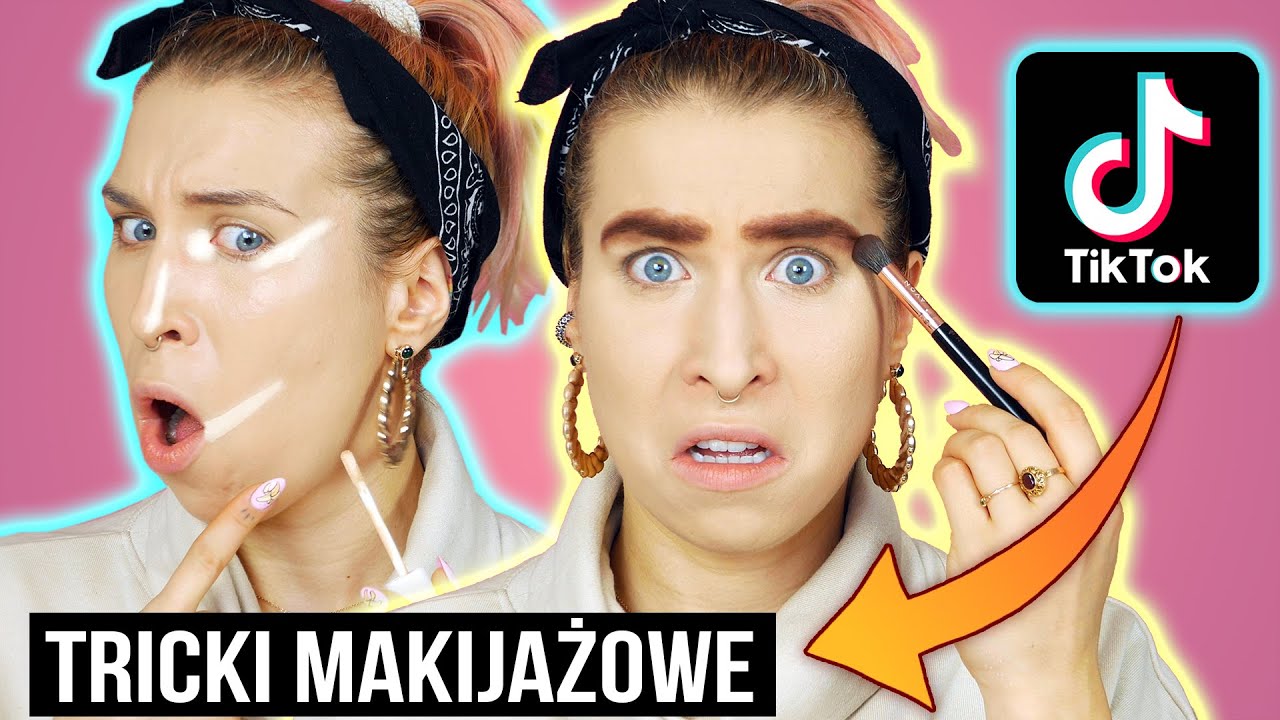 ♦ Testuję viralowe tricki makijażowe z Tiktoka 😱 Tiktok test ♦ Agnieszka Grzelak Beauty