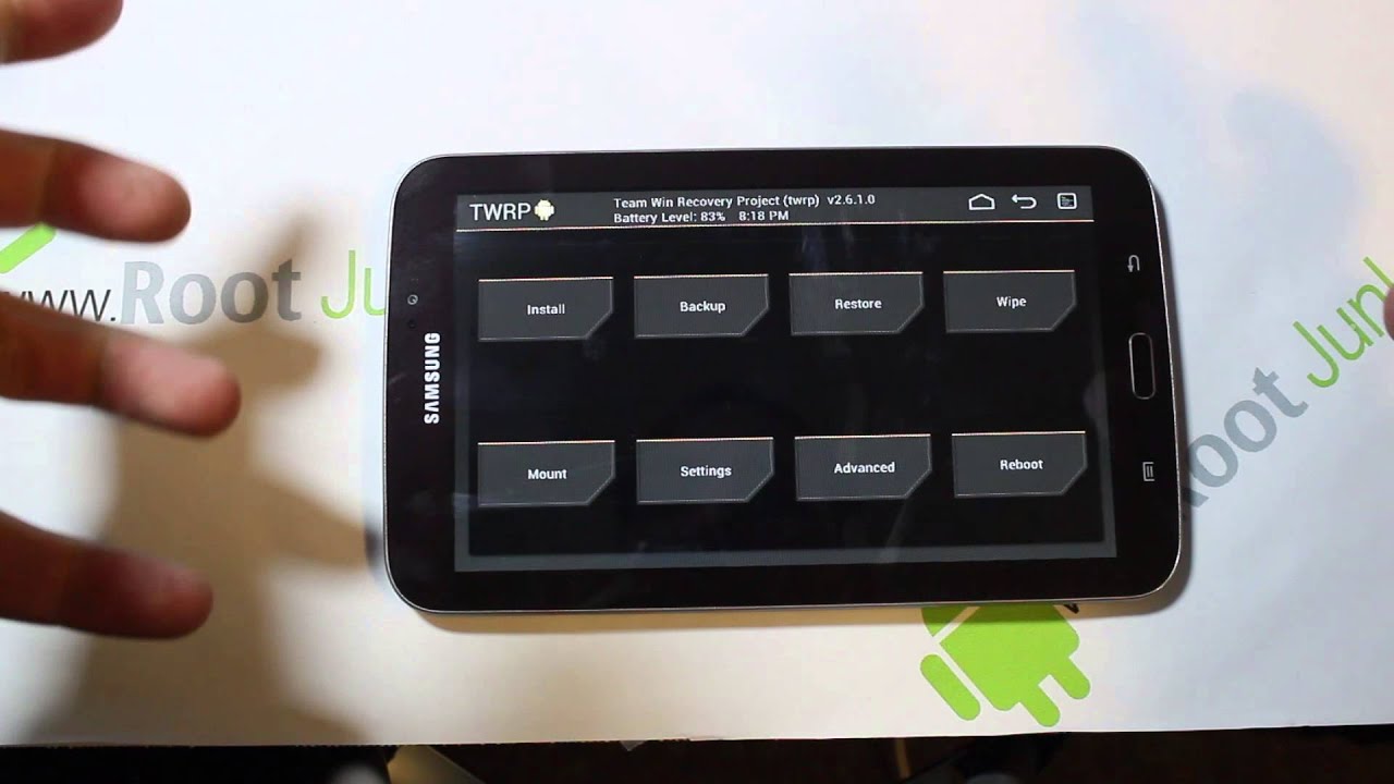 Восстановление TWRP и рут для Samsung Galaxy Tab 3