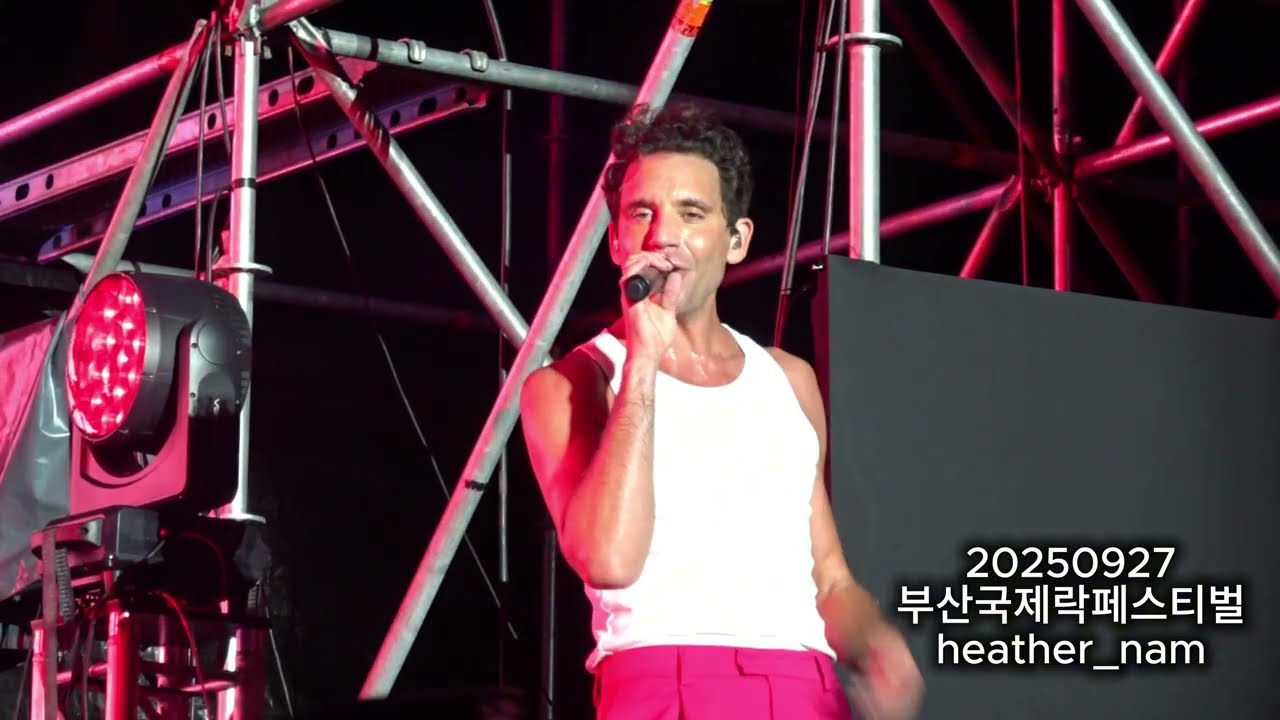 Mika live in Busan 20250927  부산국제락페스티벌