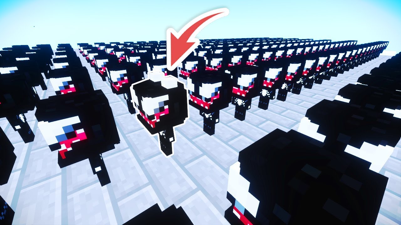 MINECRAFT ¿PUEDES ENCONTRAR AL VENOM IMPOSTOR? 😜 MILO MINI JUEGO