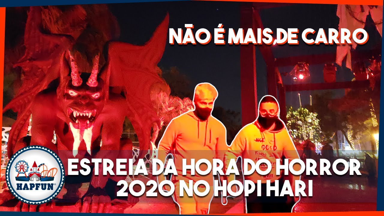 Hora do Horror 2020 do Hopi Hari é DIFERENTE de todas as OUTRAS! Então, como será? + Natal Magico.