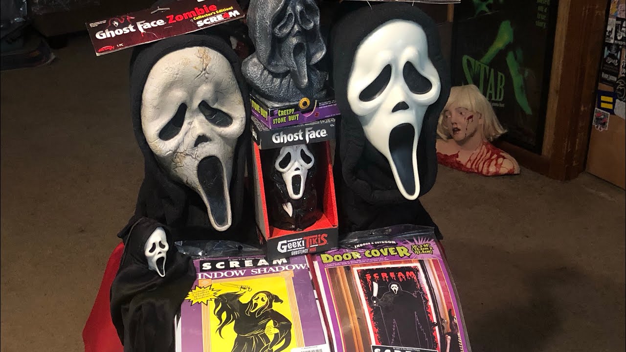 Unboxing Rare Scream collectors edition masks and more!