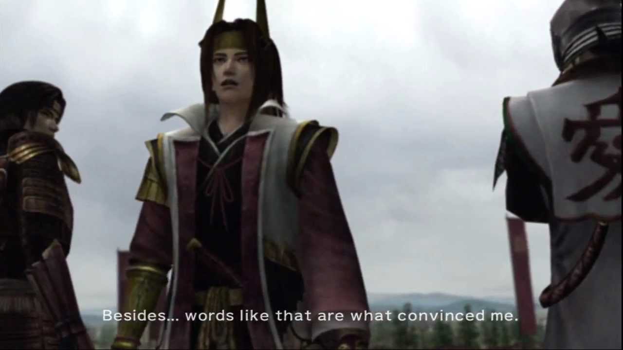 Samurai Warriors 2 Story Mode Cutscenes Mitsunari Ishida