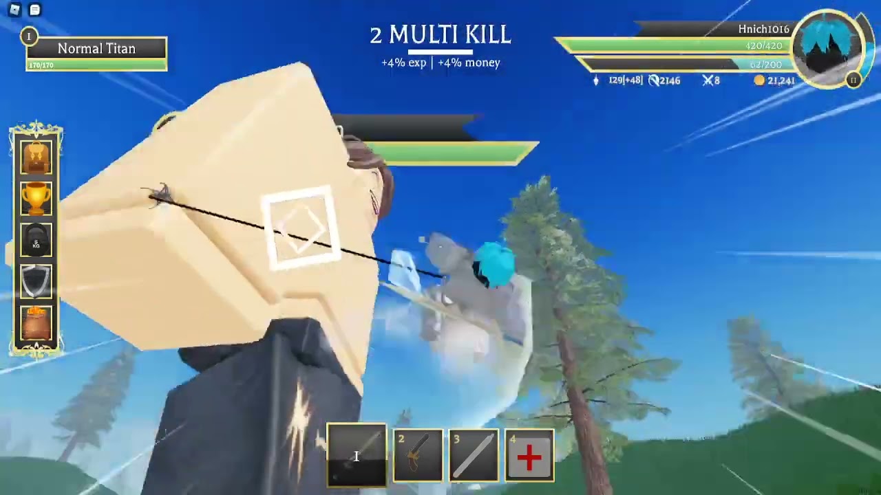 Trying out the new titan clash Online game