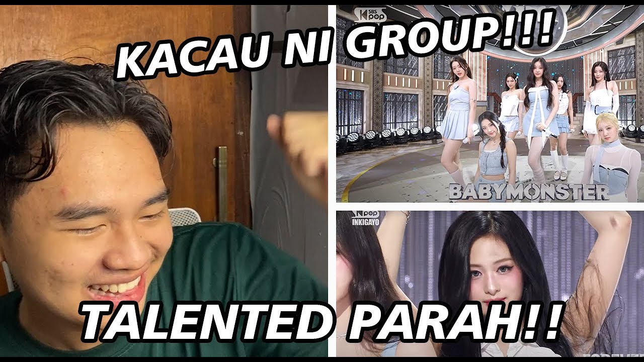 GROUP INI EMANG TALENTED PARAH!! - BABYMONSTER (베이비몬스터) - FOREVER @인기가요 inkigayo 20240707