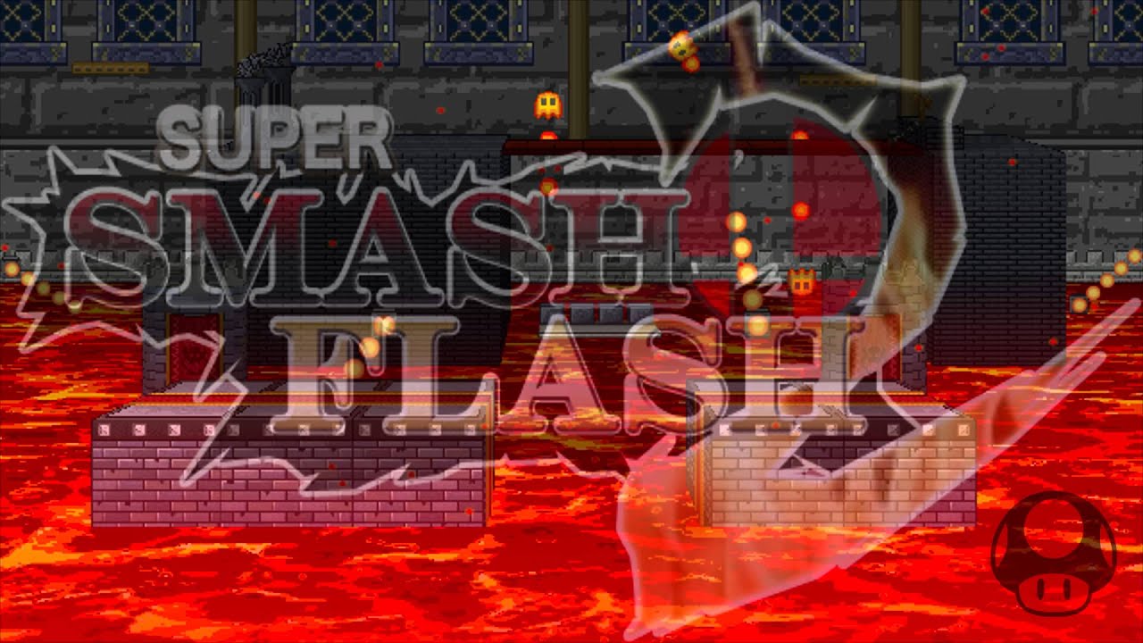 Super Smash Flash 2 V0.9b - Bowser's Castle