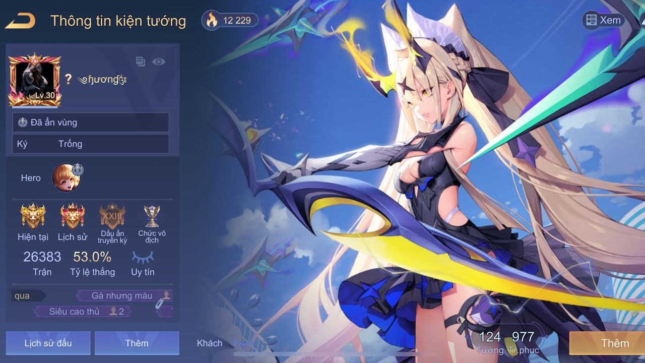 Tặng Nick Liên Quân Full Tướng 300 Skin Cực Hiếm miễn phí TTT 100%
