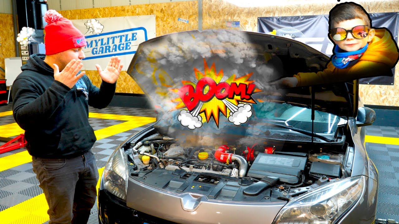 Le moteur de la Megane 3 RS a explosé!!😱LE DRAME!😅