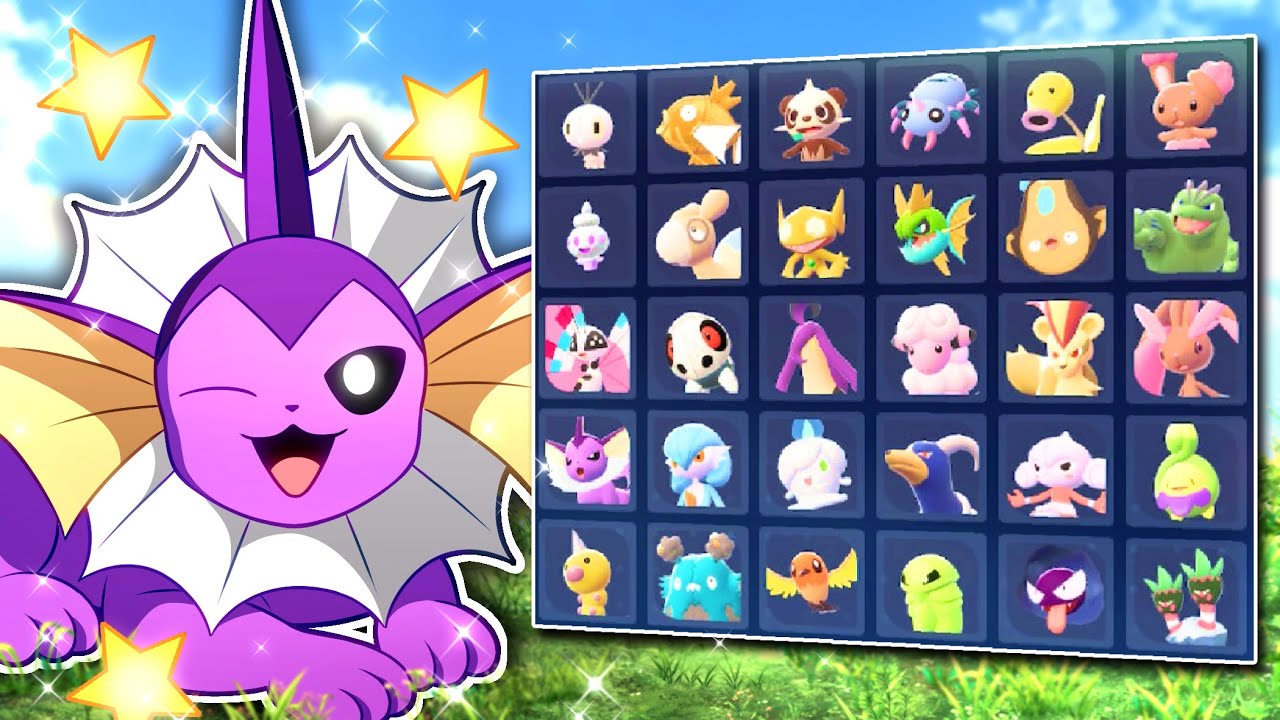 Completé UNA CAJA ENTERA de SHINIES en Pokémon Legends Z-A
