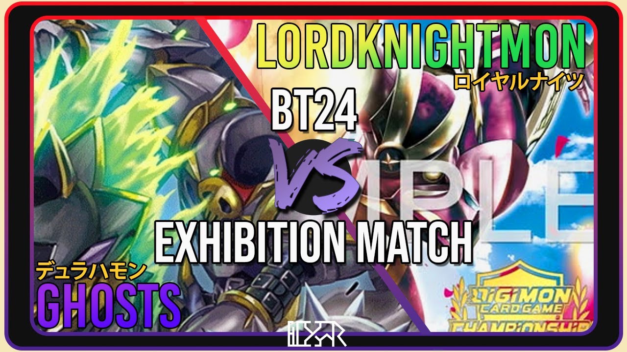 Ghosts vs LordKnightmon [Digimon TCG BT24 Local Match] Match Commentary
