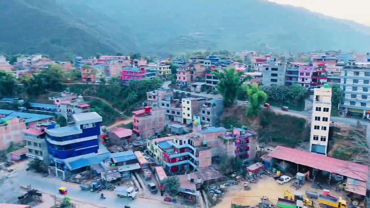 #Baglung Bazar# full view drone shot#dji #drone # हाम्रो बाग्लुङ#mrbeast #ronaldo