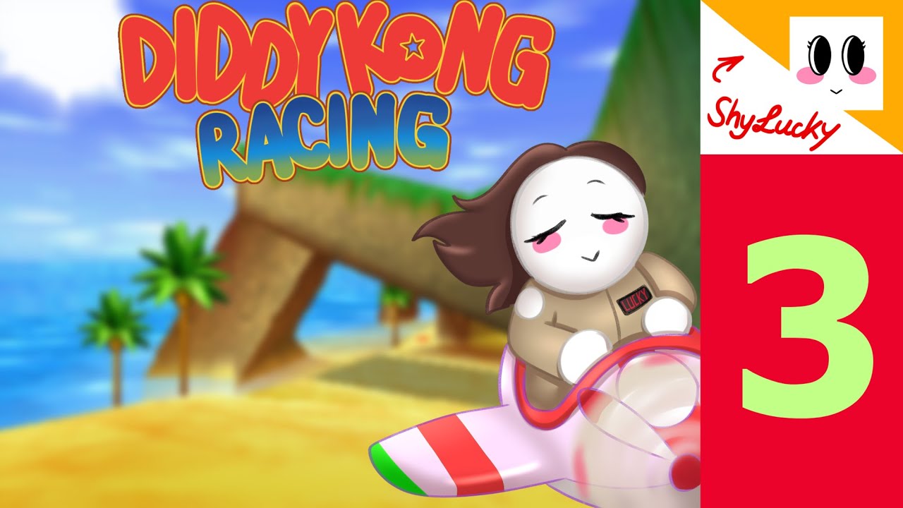 🌴🐘 DIDDY KONG RACING 64 [Sherbet Island] 🏝️☀️