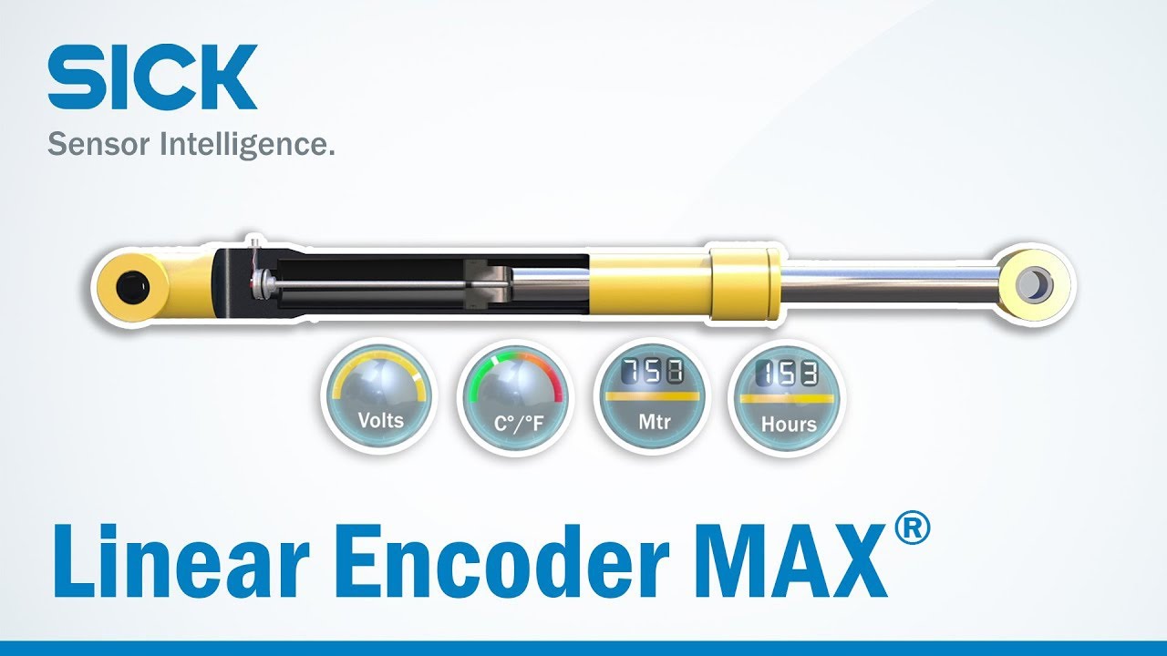 Linear Encoder MAX&reg; from SICK for Mobile Machines | SICK AG