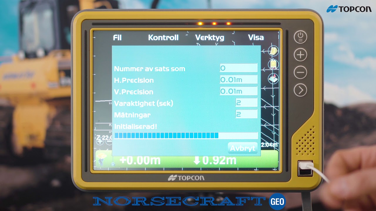 Topcon 3Dmc - Göra egen vägyta
