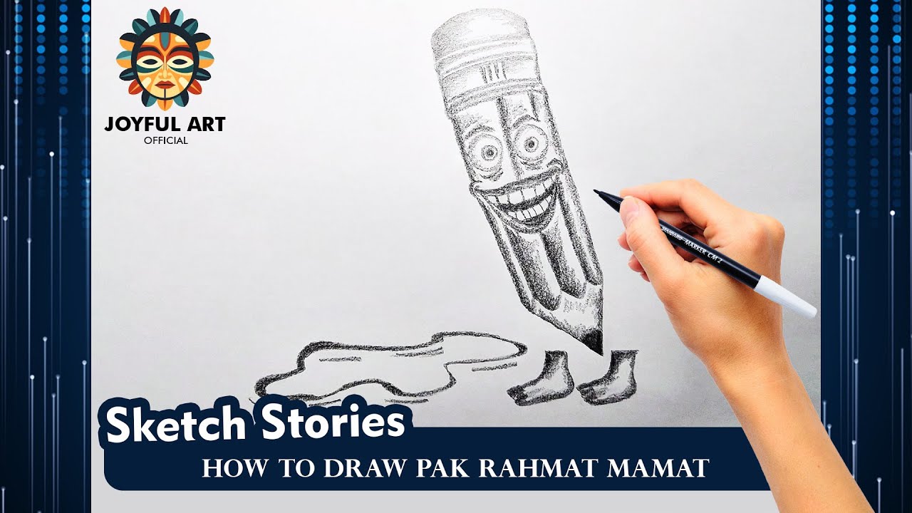 Sketch Stories | How to Draw Pak Rahmat Mamat