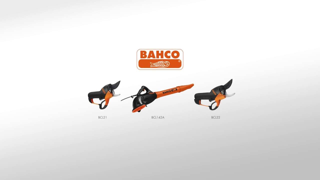 Bahco Electric Secateurs and Blower