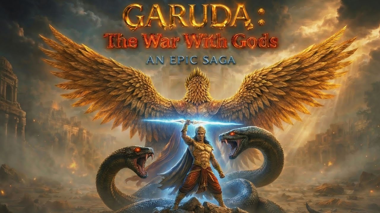 GARUDA : The War With Gods 🔥(P-2)| Garuda vs Gods|#trending #viral #youtubevideo #hindumythology